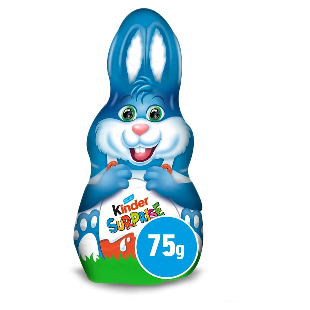 Kinder Surprise Milk Chocolate Easter Bunny With Toy 75g