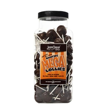 Dobsons Bonfire Mega Lollies - 1 x 1.9kg Jar