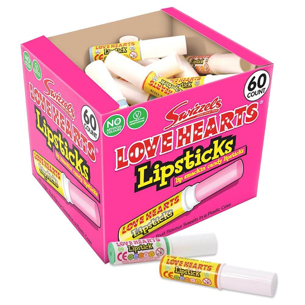 Swizzels Love Heart Candy Lipsticks