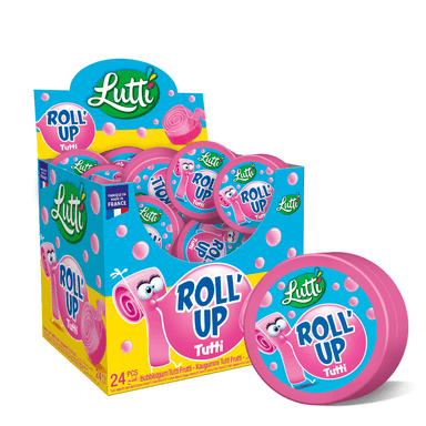 Lutti Roll' Up Tutti - 24 x 29g Tubs