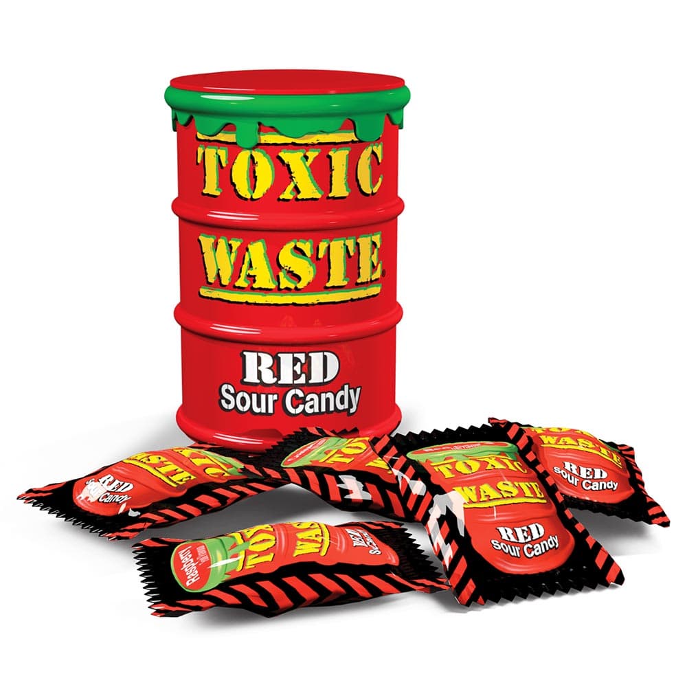 Toxic Waste Red Drums