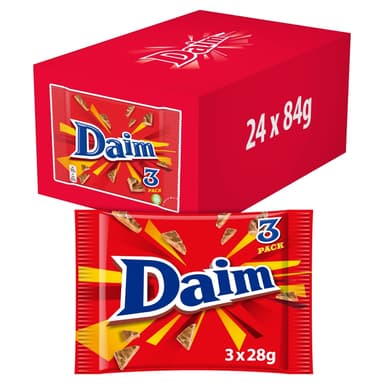 Daim Chocolate Bar - 24 x 3 Packs