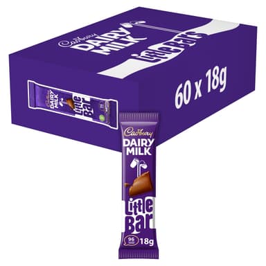 Cadbury Dairy Milk Little Bar - 60 x 18g Treat Bars
