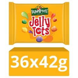 Rowntree's Jelly Tots Sweets Bag 42g