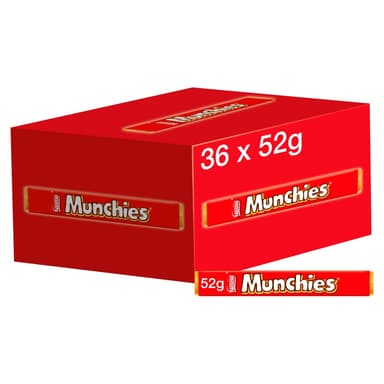 Munchies Milk Chocolate Tube - 36 x 52g Tubes