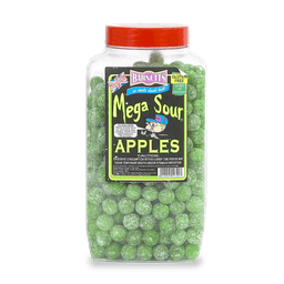 BARNETTS MEGA SOUR APPLE JAR 3KG