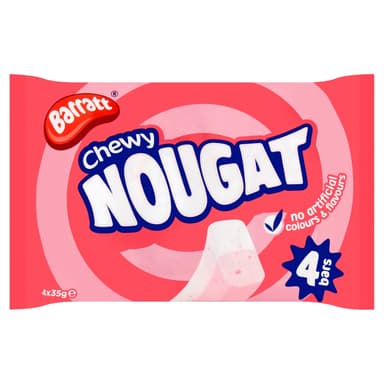 Barratt Chewy Nougat - 12 x 4 Packs