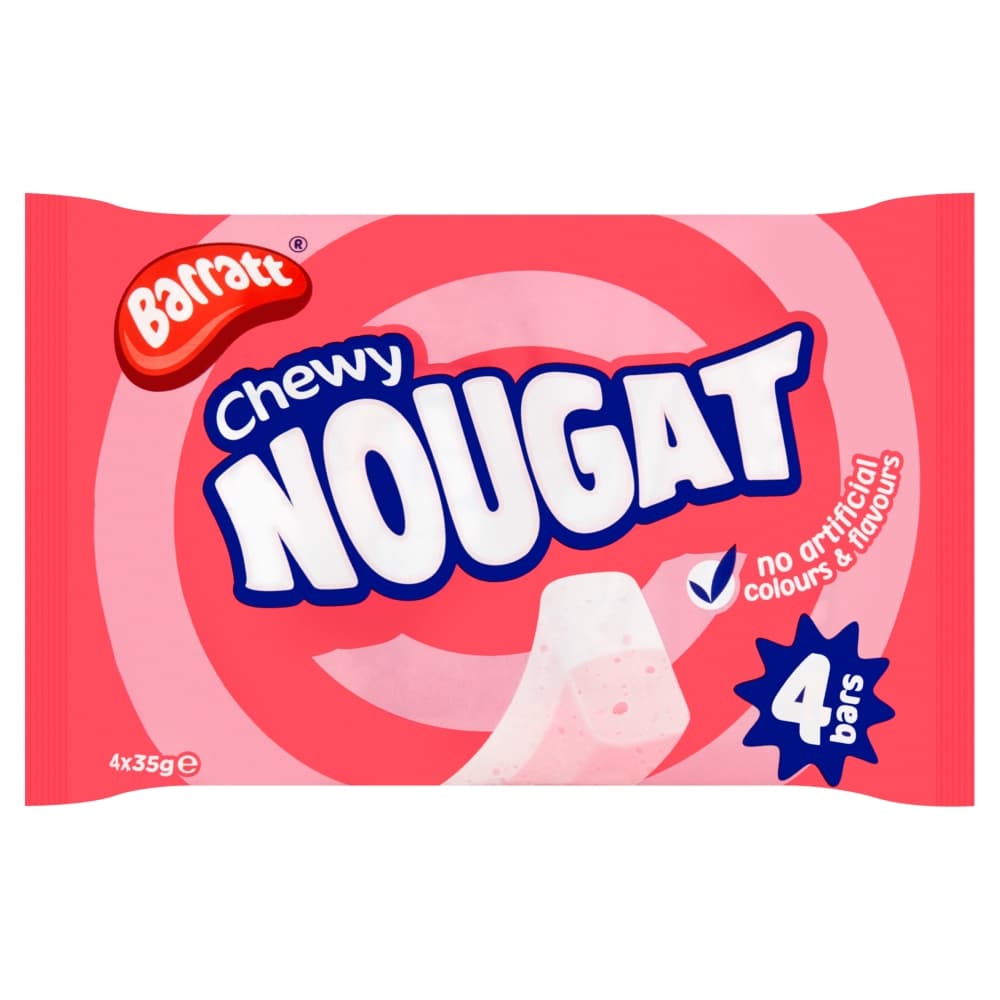 Barratt Chewy Nougat 4 Pack