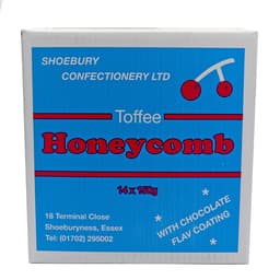 Shoebury Toffee Honeycomb Cinder Toffee Bags 150g