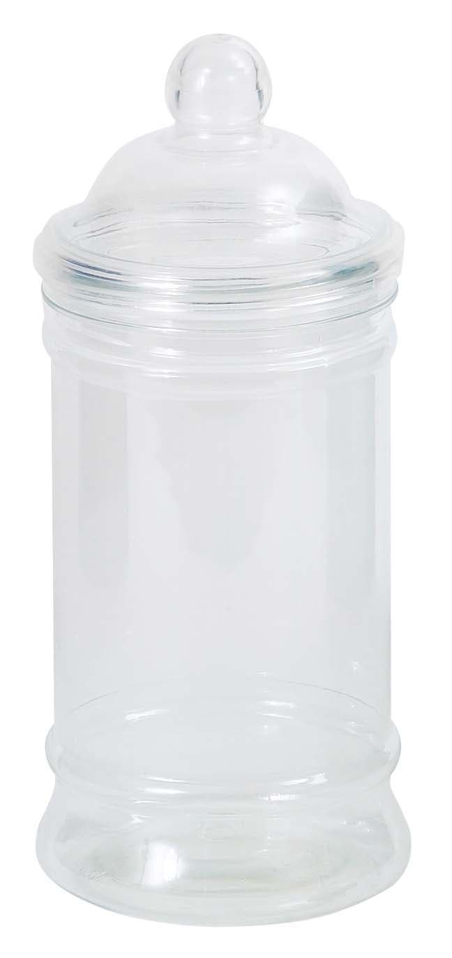 Victorian Plastic Sweet Jar 500ml