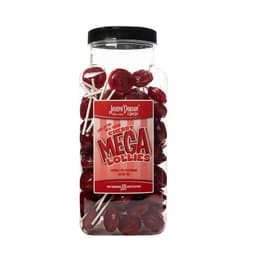 Dobsons Cherry Mega Lollies Jar