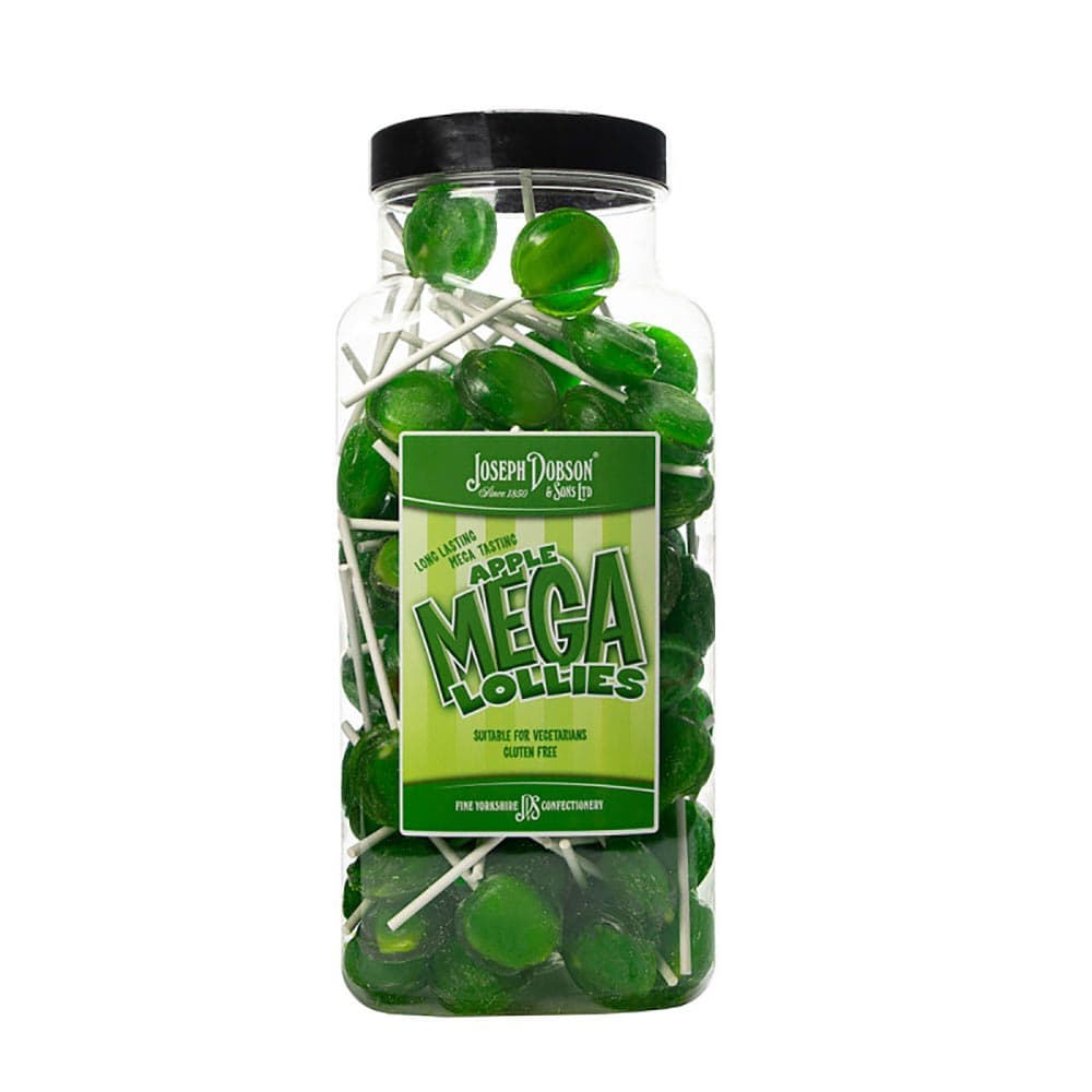 Dobsons Apple Mega Lollies Jar