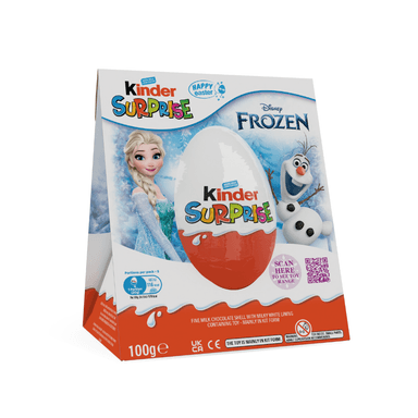 Kinder Surprise Large Milk Chocolate Easter Egg With Toy - 1 x 100g Box