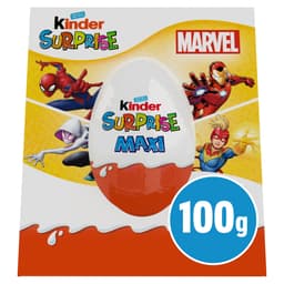 Kinder Surprise Large Milk Chocolate Easter Egg With Toy 100g