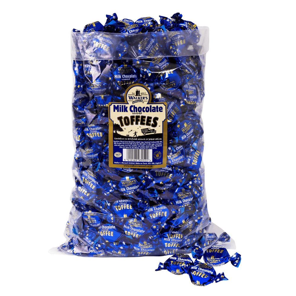 Walker's Nonsuch Milk Chocolate Covered Toffee 2.5kg