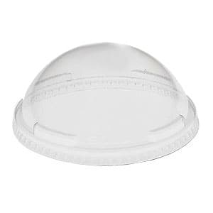 Dome Cup Lid (No Hole) - 50 x 12oz Lids