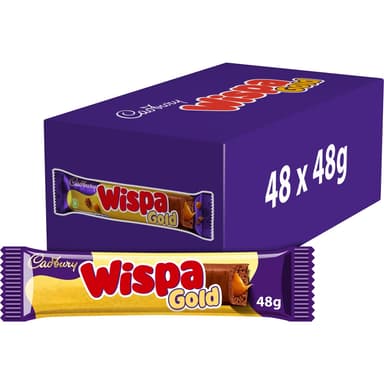 Cadbury Wispa Gold Chocolate - 48 x 47g Bars