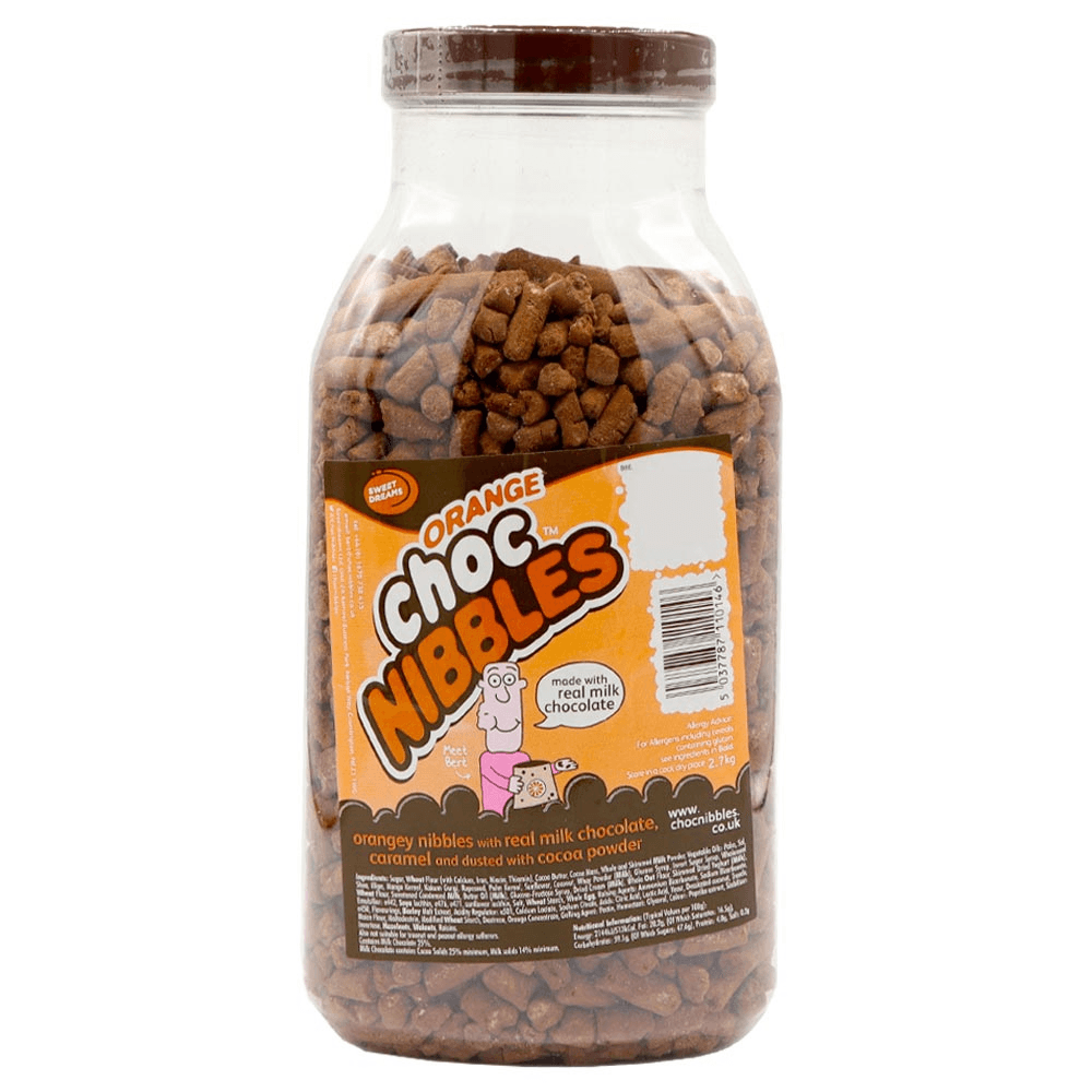 Sweet Dreams Orange Choc Nibbles Jar 2.7kg 