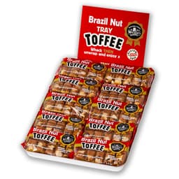 Walkers Nonsuch Brazil Nut Toffee Bars 100g