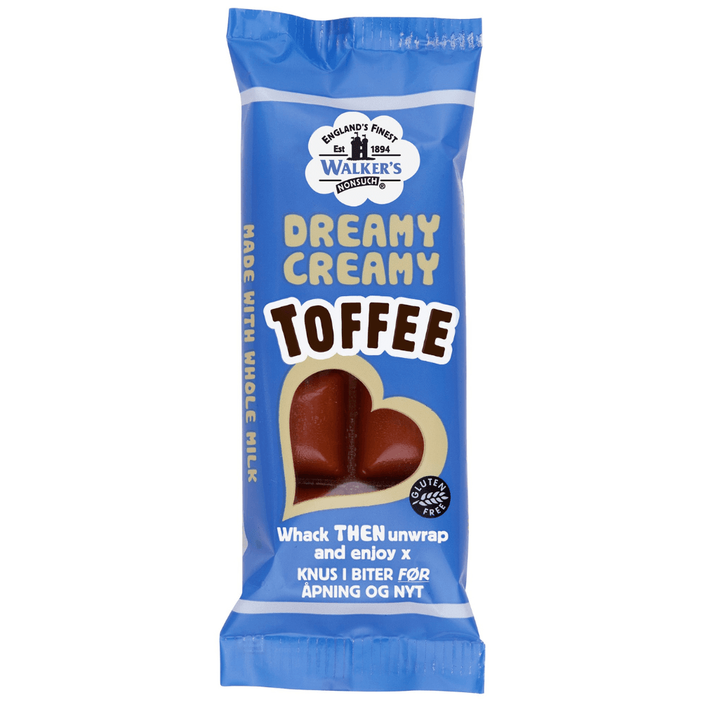 Walker's Nonsuch Dreamy Creamy Toffee Bars 50g