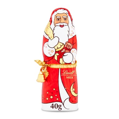 Lindt Santa Christmas Milk Chocolate - 32 x 40g Figures
