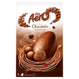 Aero Bubbles Milk Chocolate Medium Easter Egg 121g