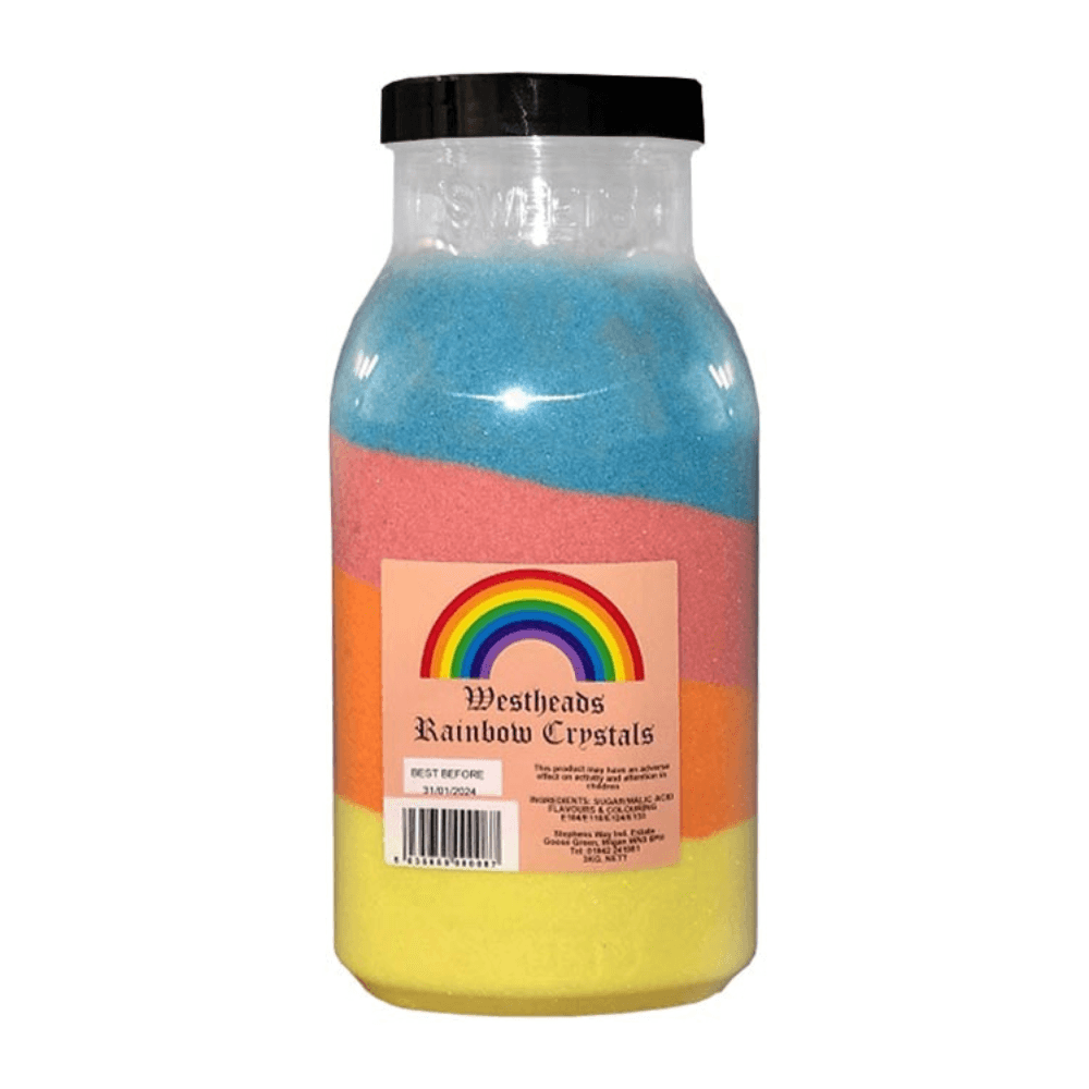 Westheads Rainbow Crystals Jar 3kg