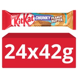 Kit Kat Chunky Peanut Butter Milk Chocolate Bar 42g