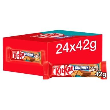 Kit Kat Chunky Peanut Butter Chocolate Bar 42g