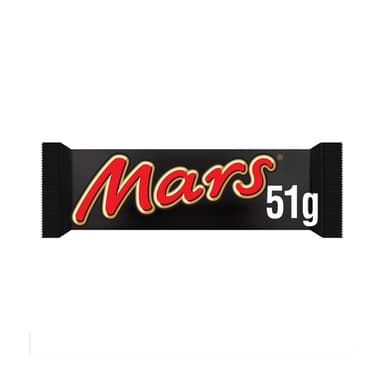 Mars, Caramel, Nougat & Milk Chocolate Snack Bar - 24 x 51g Bars