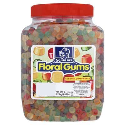 Squirrel Floral Gums Jar 2.25kg