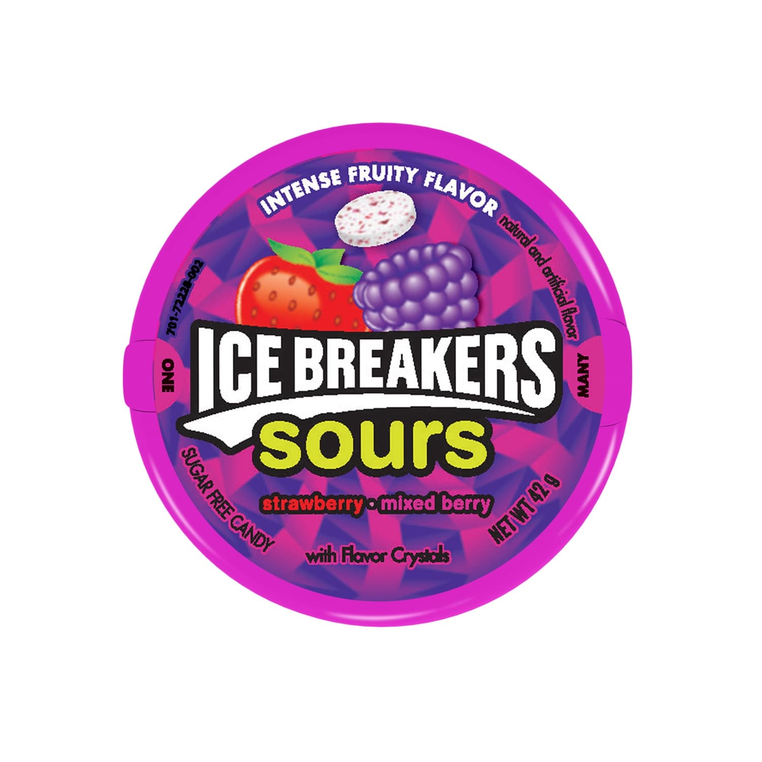 Ice Breakers Sours Wild Berry Sugar Free 43g