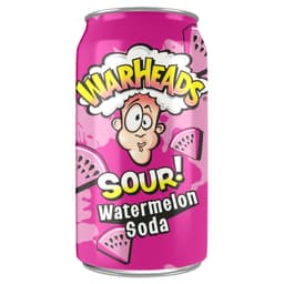 Warheads Sour Watermelon Soda Cans 330ml