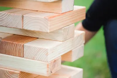 Giant Outdoor Jenga