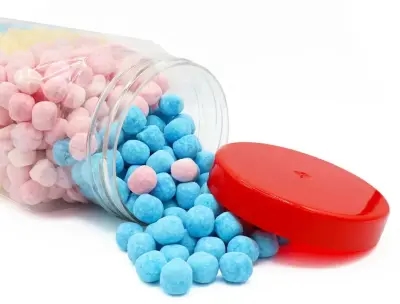 A Victorian Sweet Jar Filled With Bon Bons