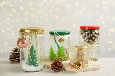 Making your own snowglobe - it may sound impossible but it is surprisingly easy!