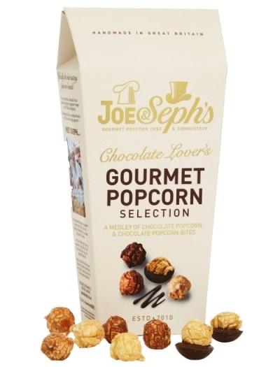 Joe & Seph's Chocolate Lovers Gourmet Popcorn Selection Box