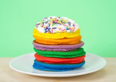 Rainbow Pancakes