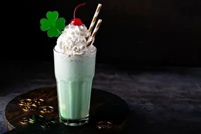 Tasty Chocolate Mint Milkshake