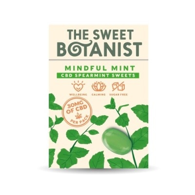 Sweet Botanist's Mindful Mint Spearmint CBD Sweets