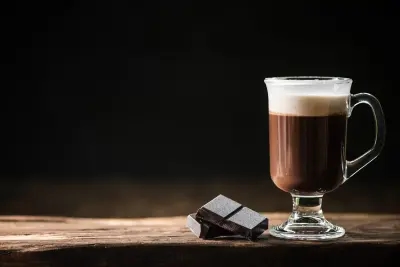 An Irish Coffee With Chocolate