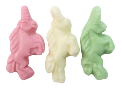 Three Jelly Unicorn sweets