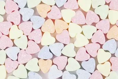 Pink and blue are must-have colours for pick n mix at a baby shower - but any pastel colour is also beautiful!