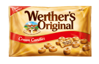 A packet of Werthers Original Butter Candies