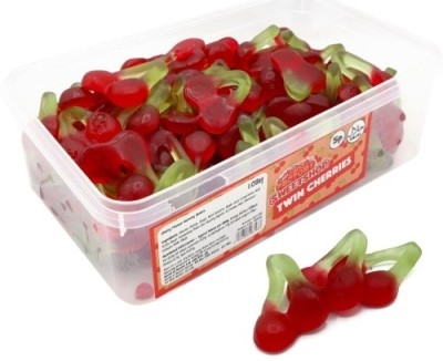 Crazy Candy Factory Sweetshop Twin Cherries