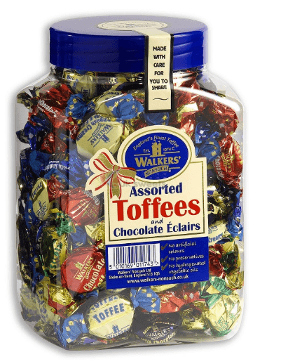 assorted toffees