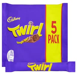 Cadbury Twirl Milk Chocolate Bar 5 Pack 107.5g