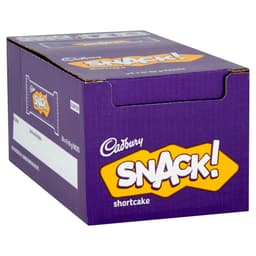 Cadbury Snack Shortcake Chocolate Biscuit 40g
Case