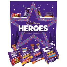 Cadbury Heroes Chocolate Christmas Advent Calendar 230g