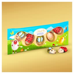 Lindt Easter Milk Chocolate Fun Bugs & Bees 5 Pack 50g